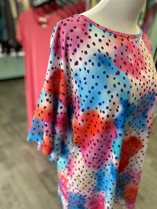 Water Color Blouse